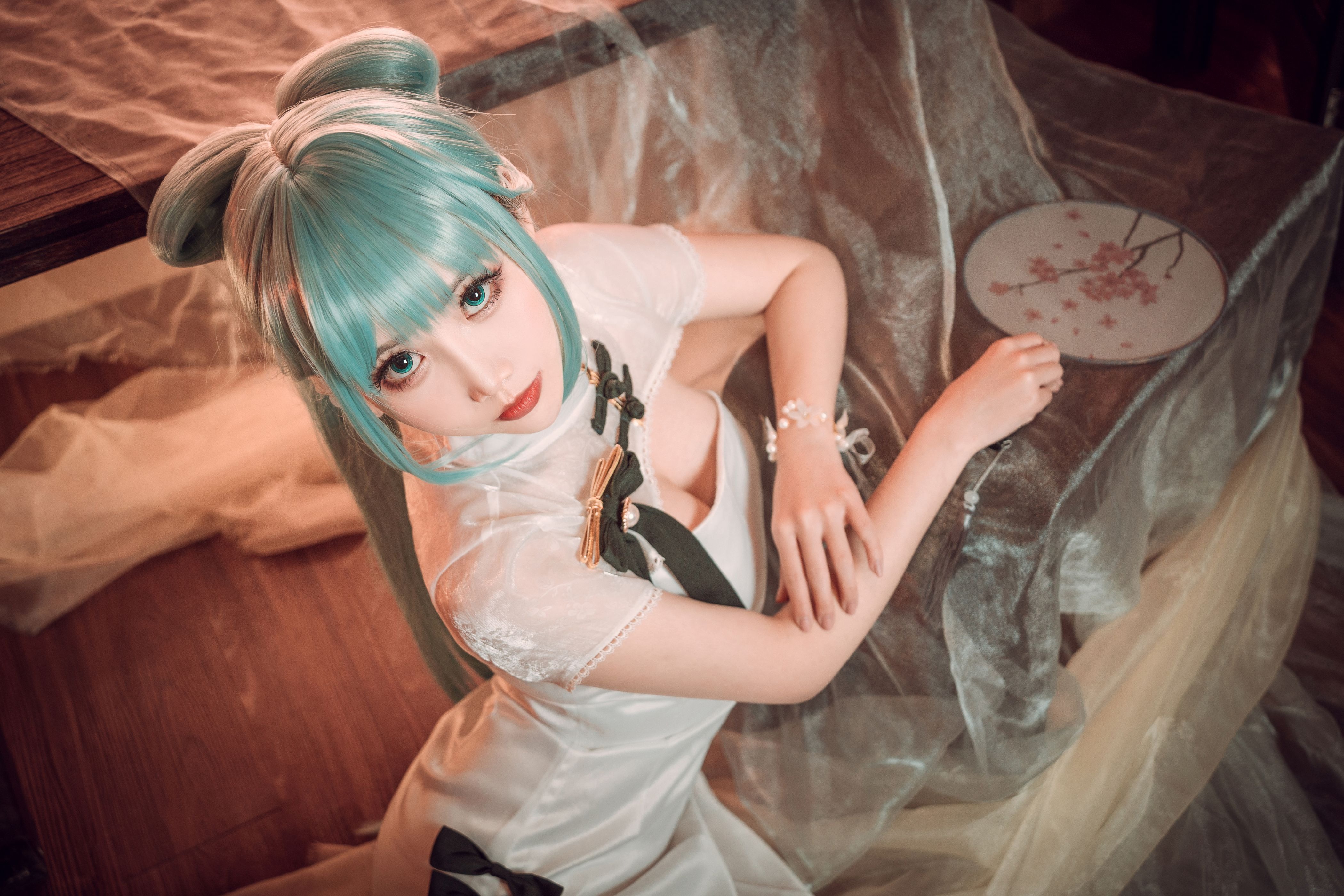 面饼仙儿 初音旗袍[28P-514MB] 8