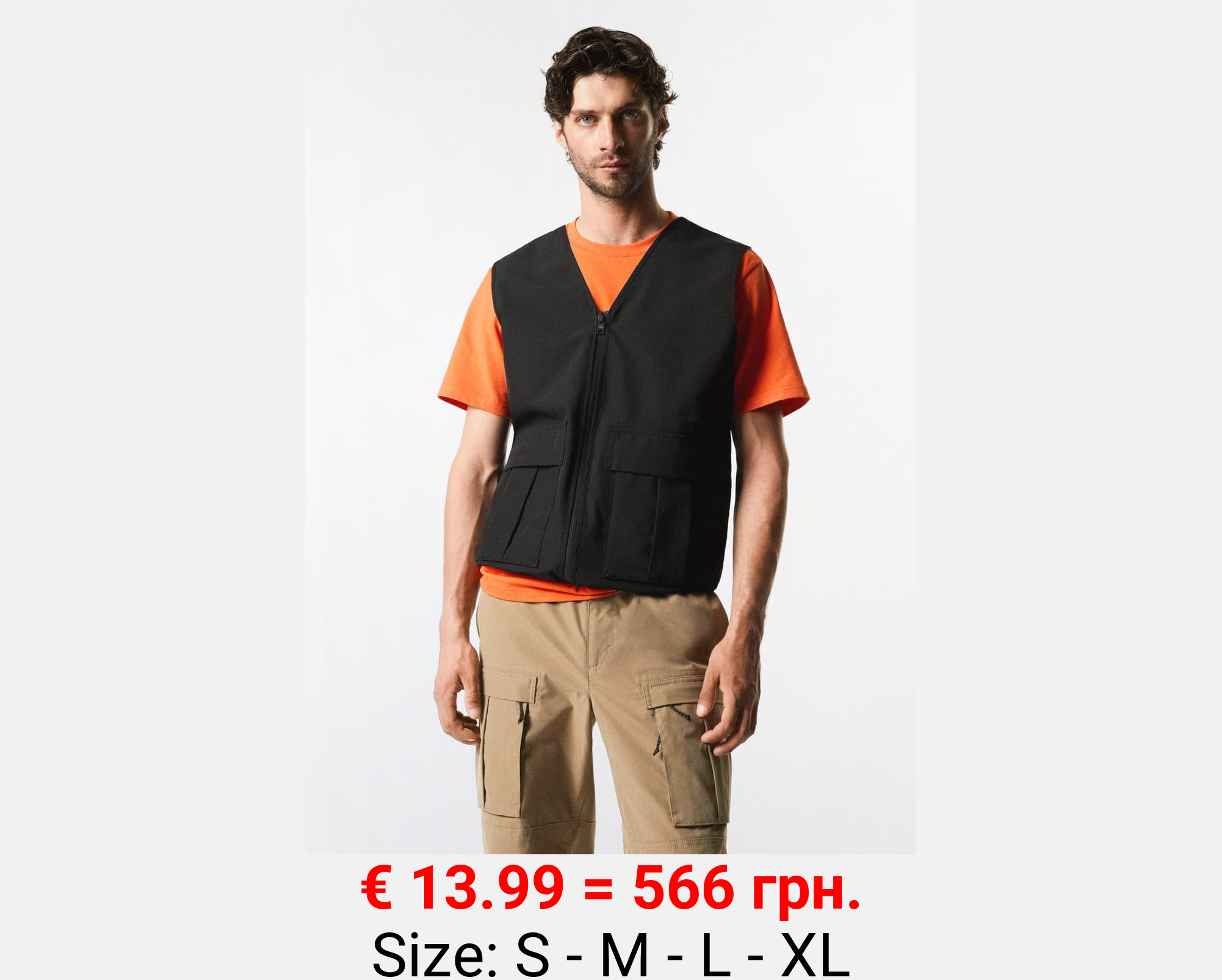 Chaleco multibolsillos impermeable