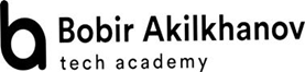 Academy tech. Бобир Акилханов Tech Academy. Bobir Akilkhanov Academy. Bobir Akilkhanov Academy logo. Bobur Akilhanov Academy.