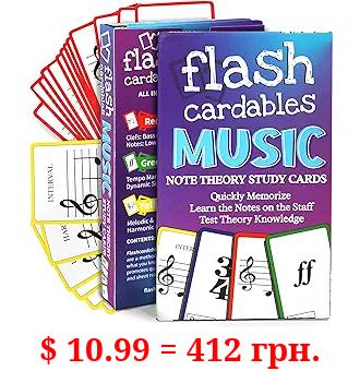 Flashcardables Premium Music Flash Cards