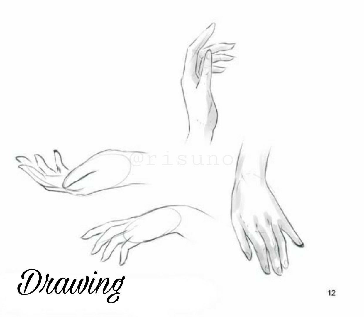 Женская рука рисунок