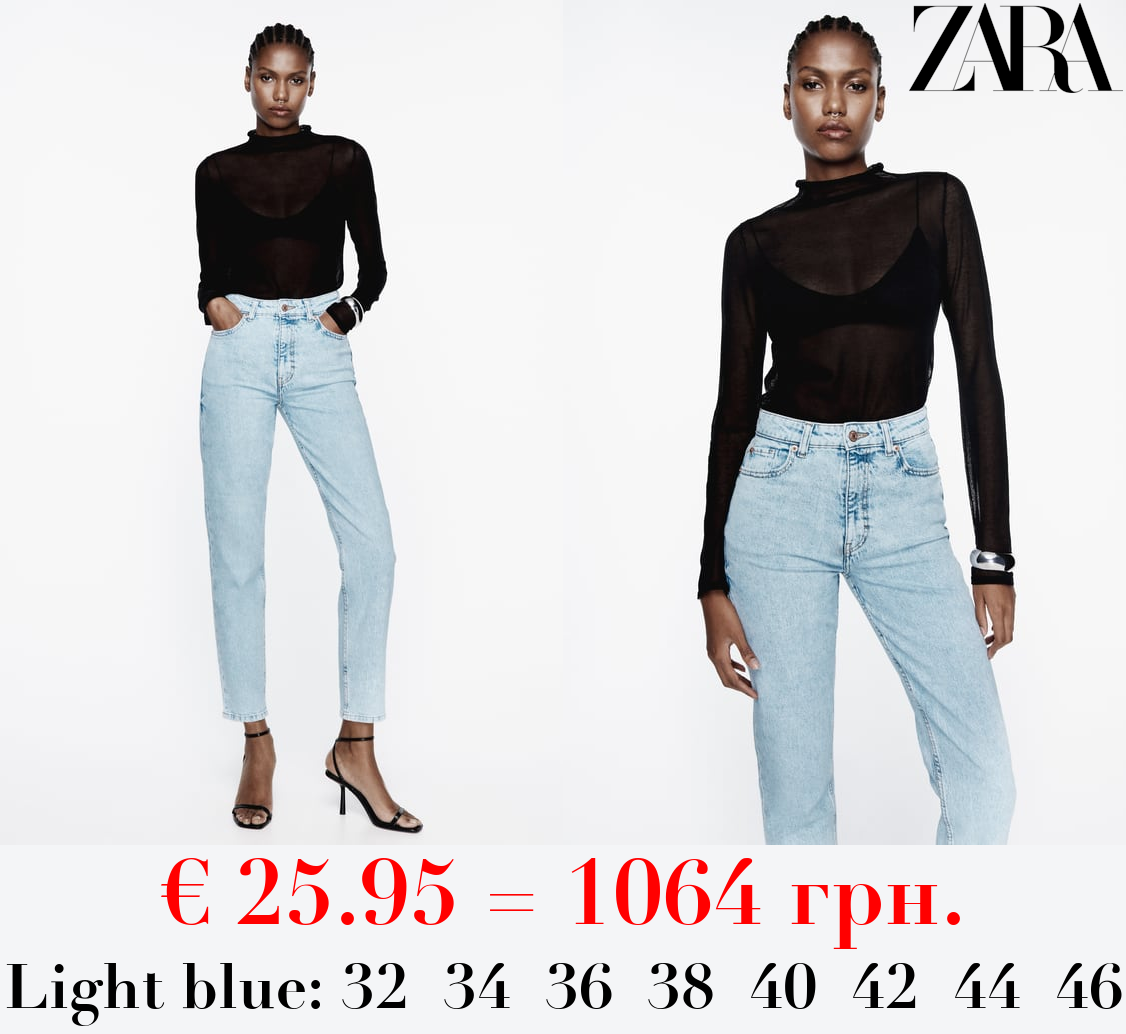 Z1975 MOM-FIT HIGH-WAIST JEANS