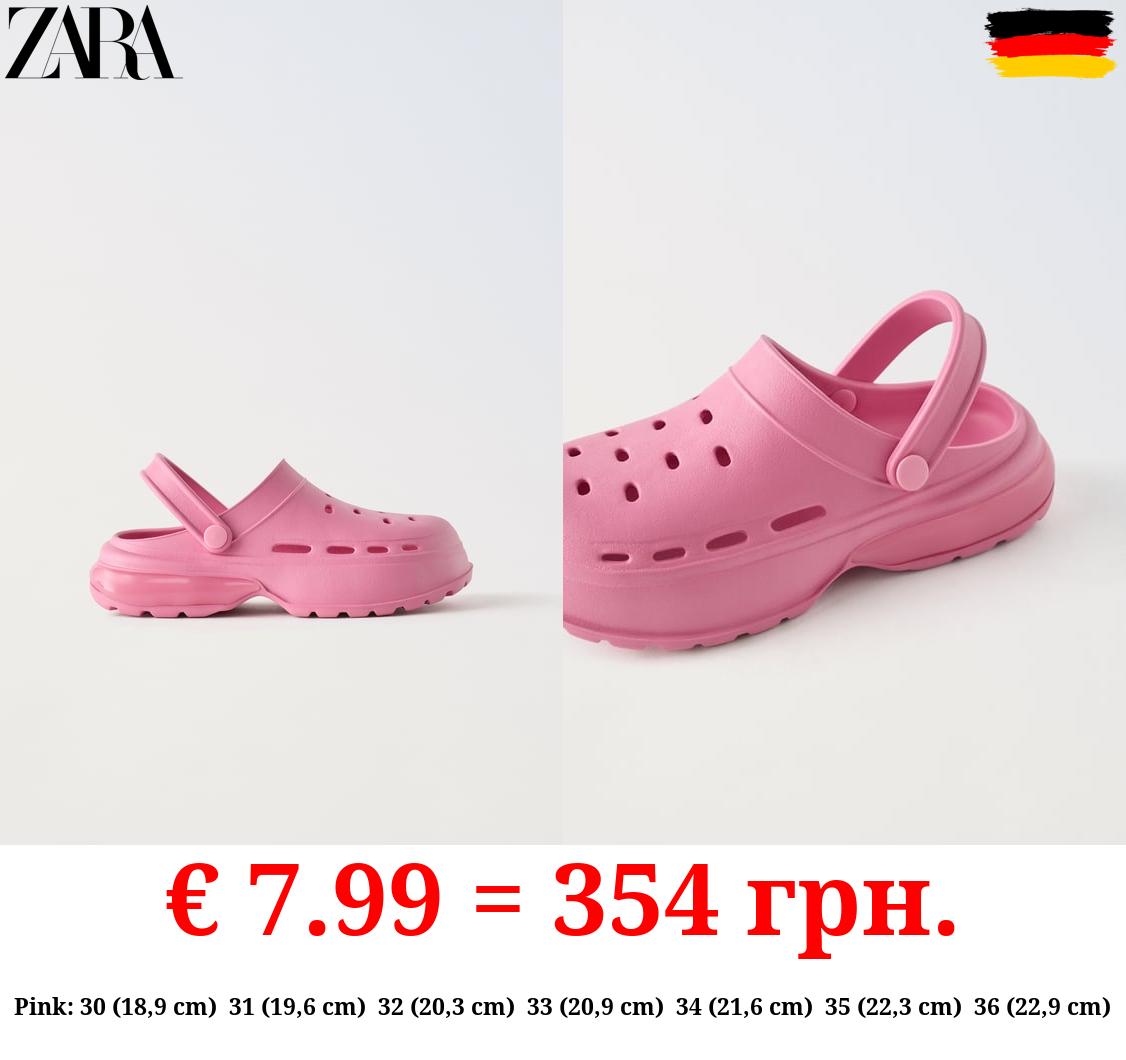 CLOGS WITH AIR CUSHION