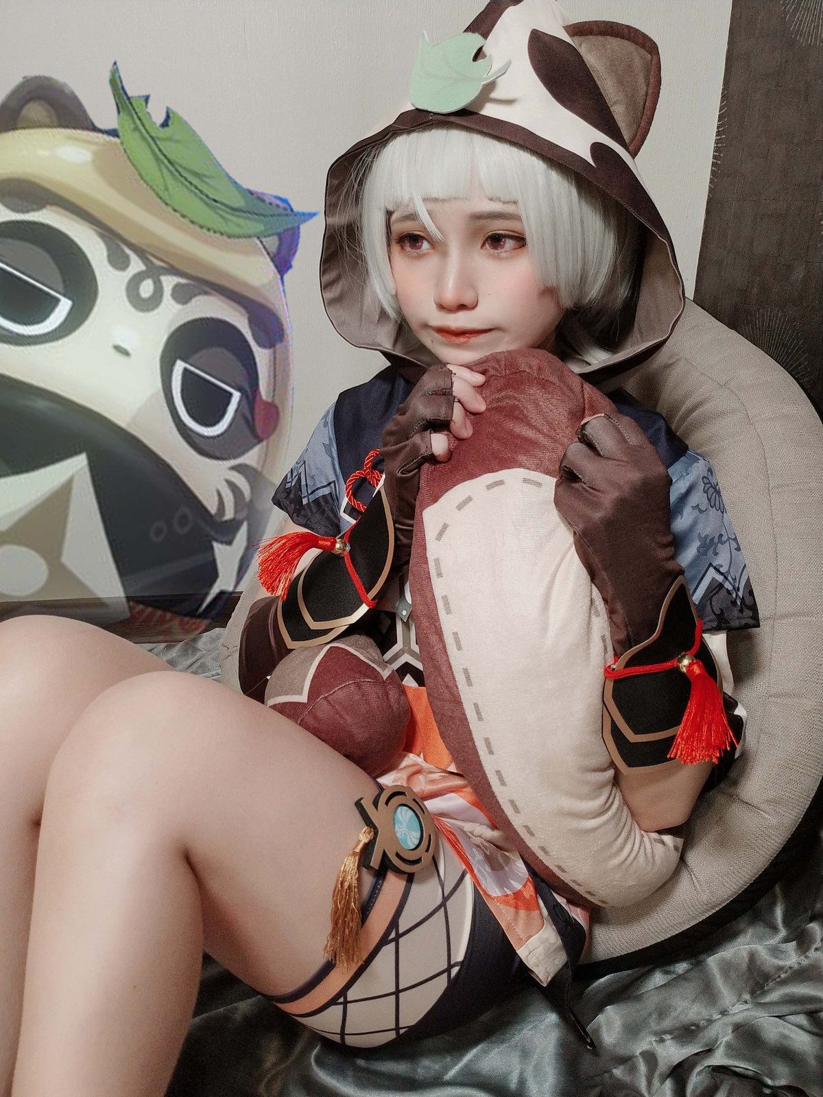 齋齋いつき Itsukichan  Cosplay 早柚 Sayu (Genshin Impact 原神) 27