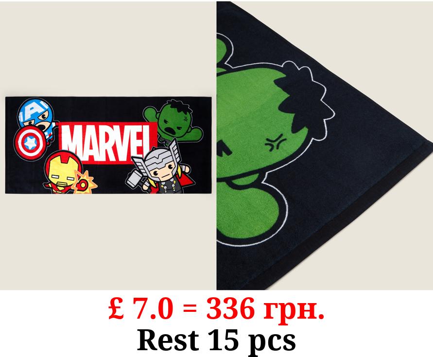 Marvel Avengers Printed Beach Towel