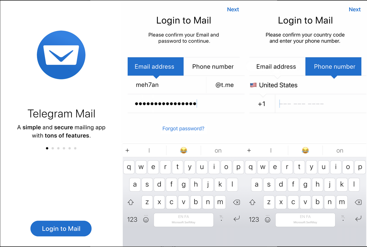 Feature Request: Tmail - Telegram Email Service — Teletype