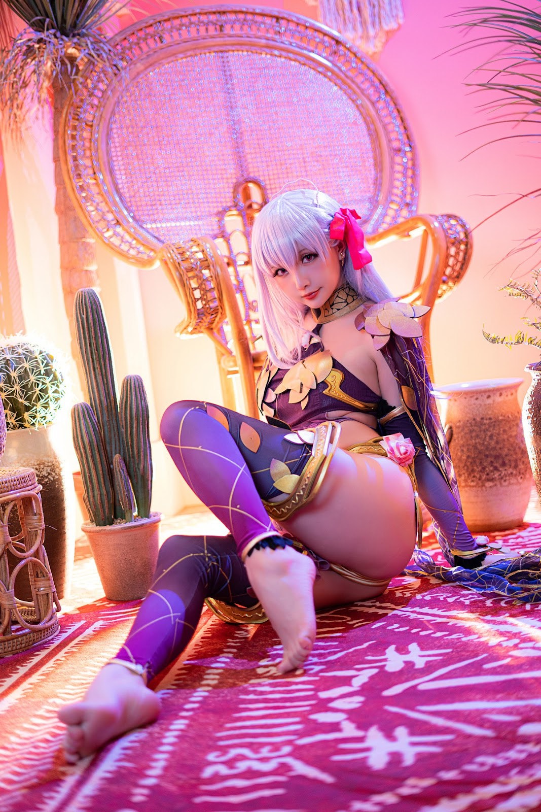 Cosplay 星之迟迟Hoshilily 秘密花园-伽摩 4