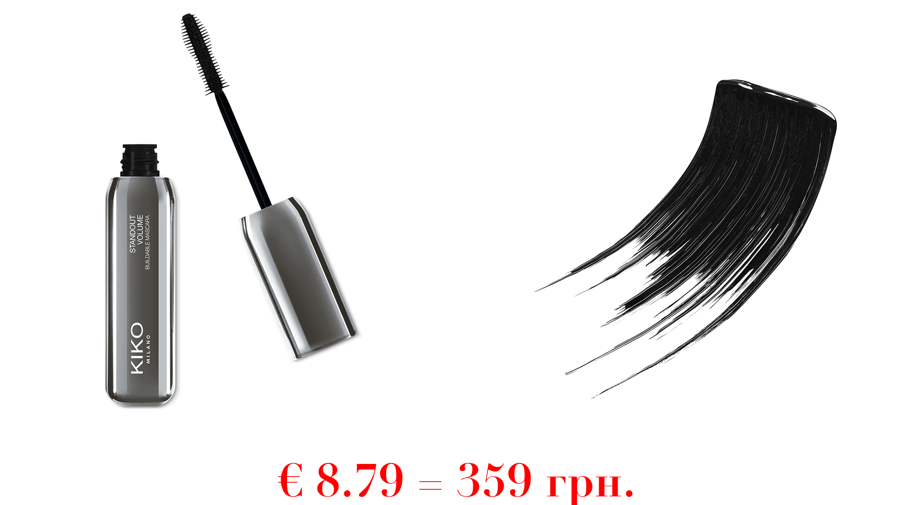 standout volume buildable mascaraMascara mit modellierbarem Volumeneffekt von natürlich bis intensiv