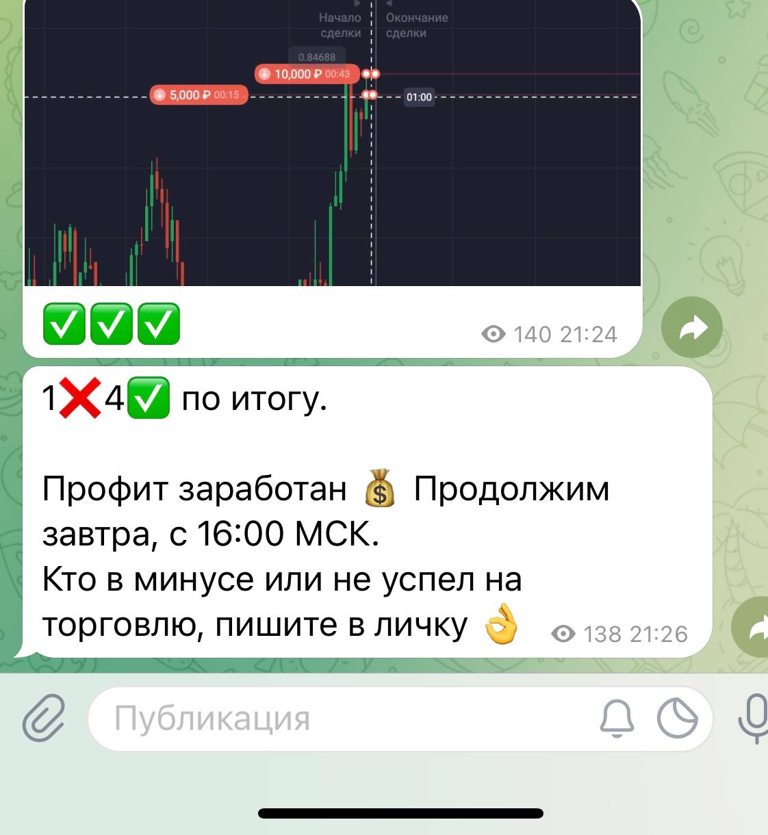 Бесплатные сигналы в телеграмме для бинарных фото 36