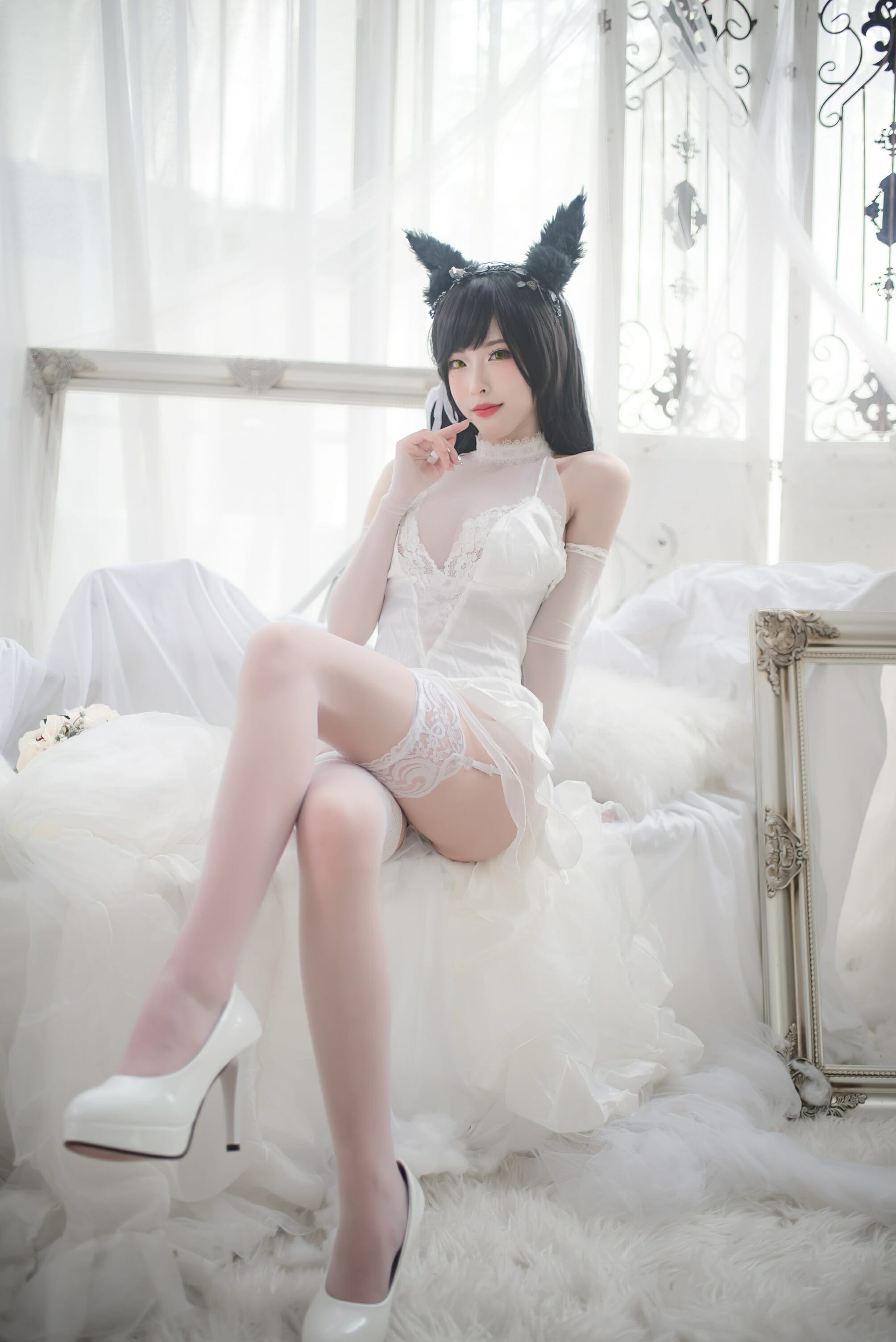 清水由乃-爱宕婚纱[49P1V] 21