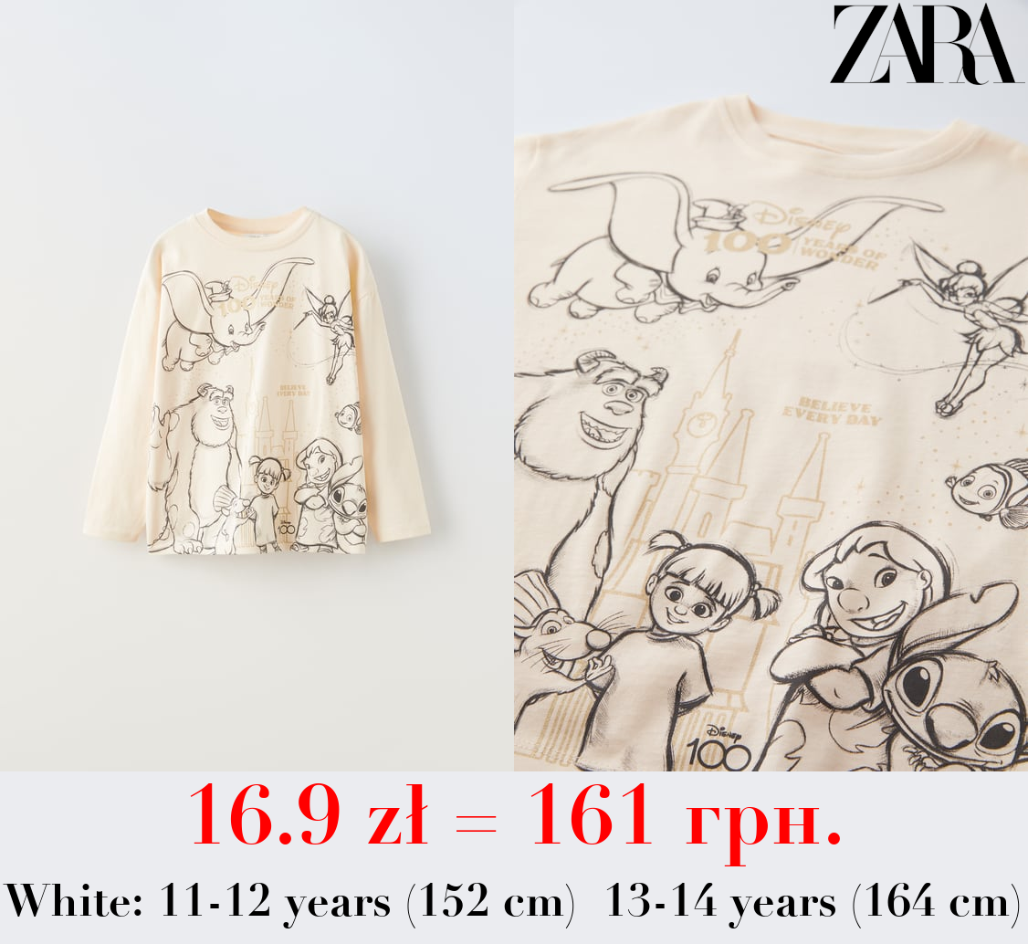 © DISNEY 100 ANNIVERSARY FOIL T-SHIRT