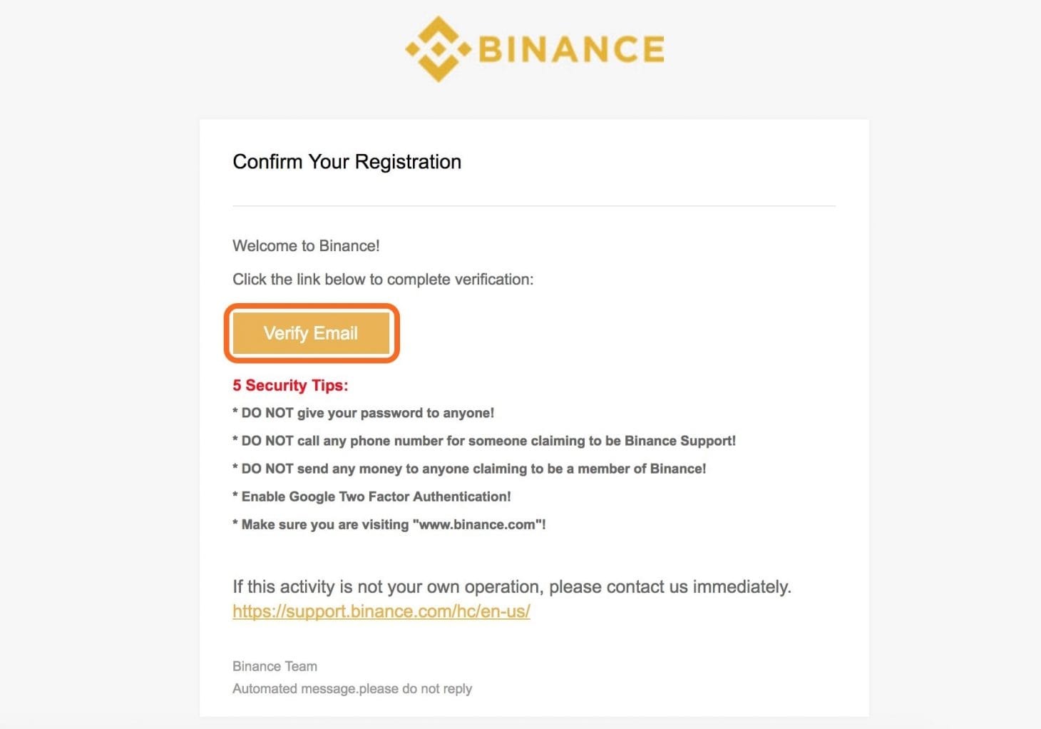 Binance Registration | Binance Sign Up | Create account at ...
