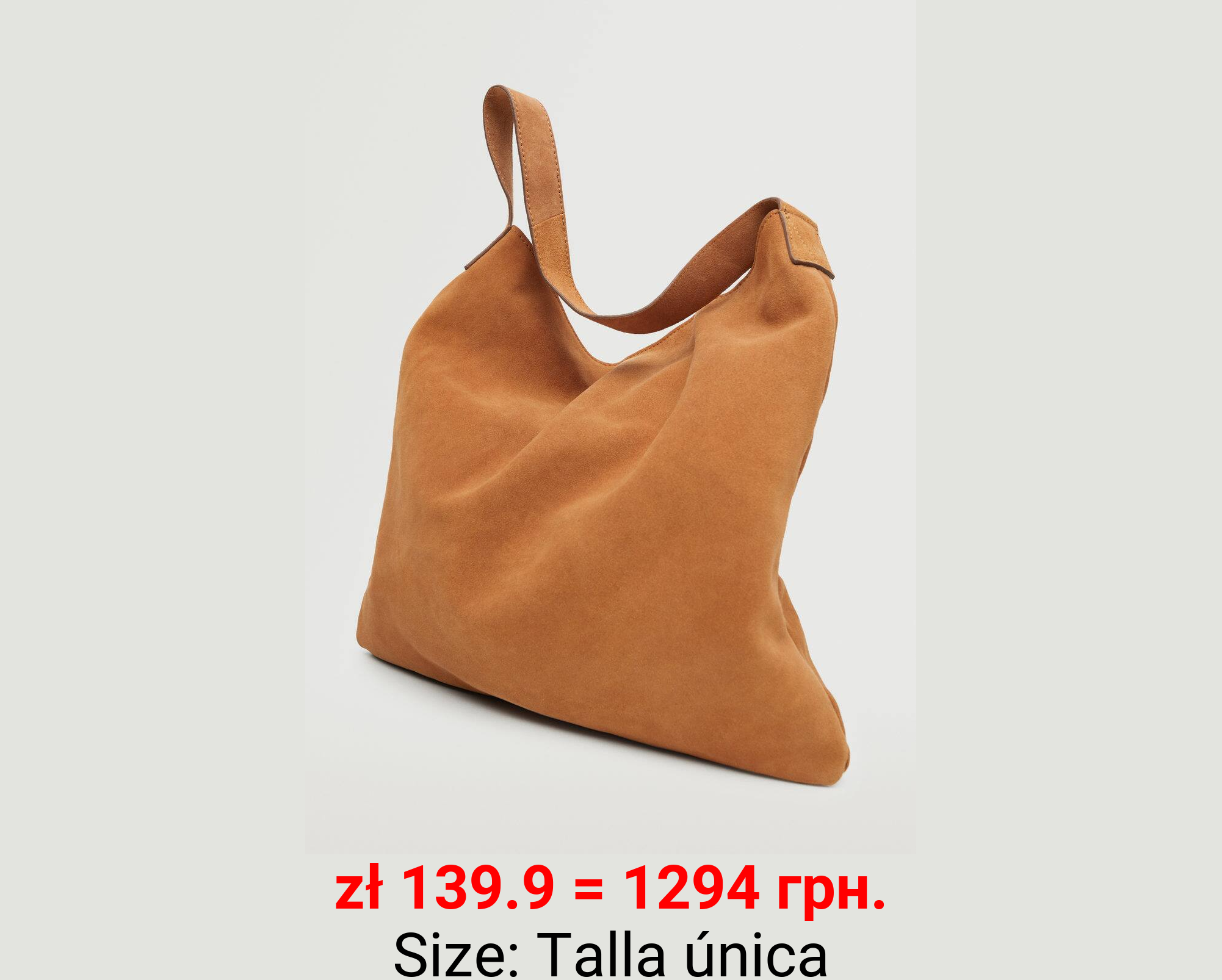 Bolso saco piel