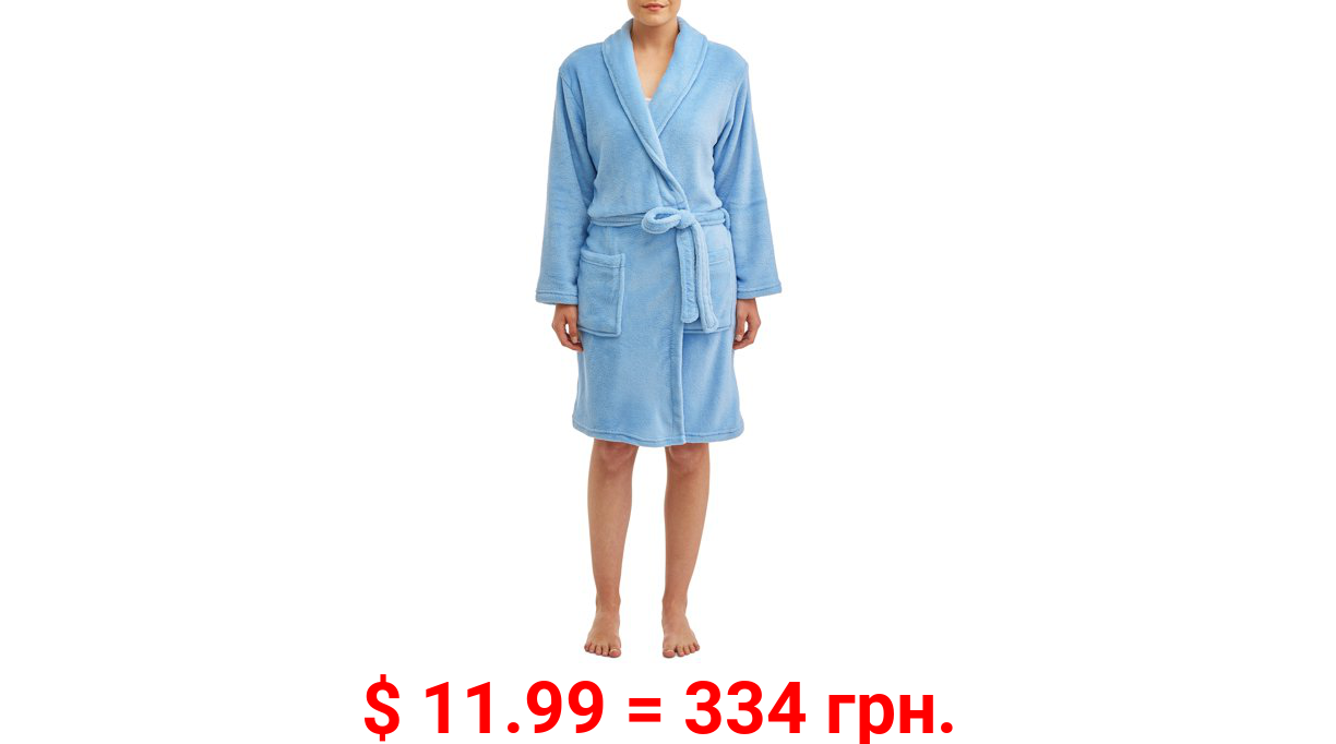 Blue Star Clothing Women's Full Length Plush Body Robe