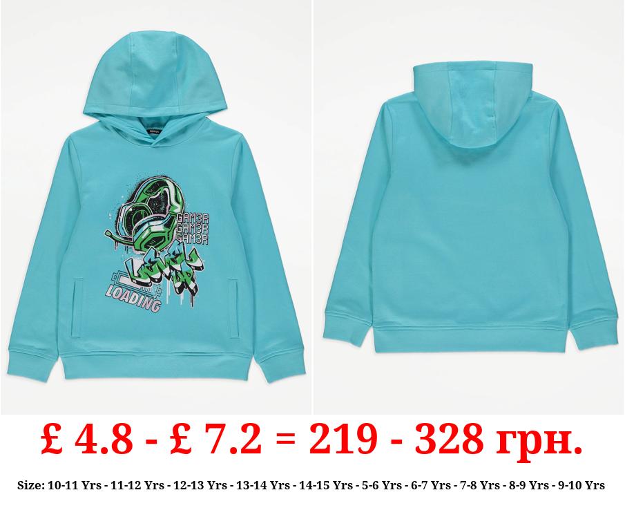 Aqua Gamer Hoodie