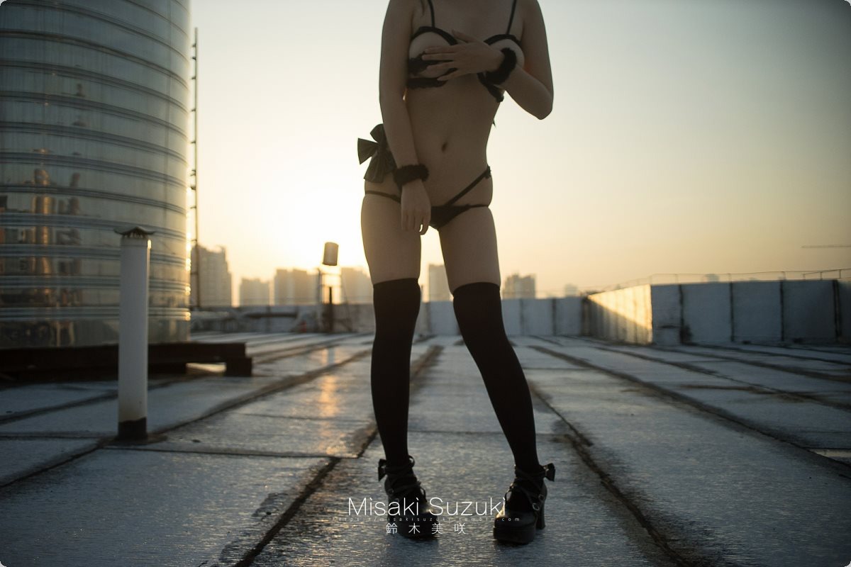 [福利姬] 铃木美咲 - 少女的天台露出[36P] 24