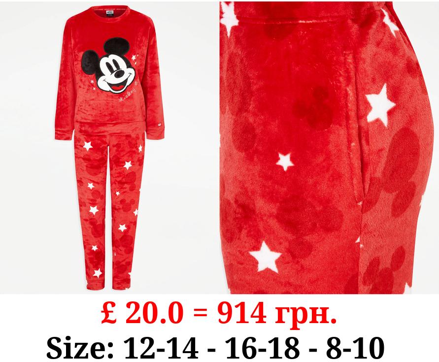 Disney Mickey Mouse Fleece Pyjamas Gift Box Set