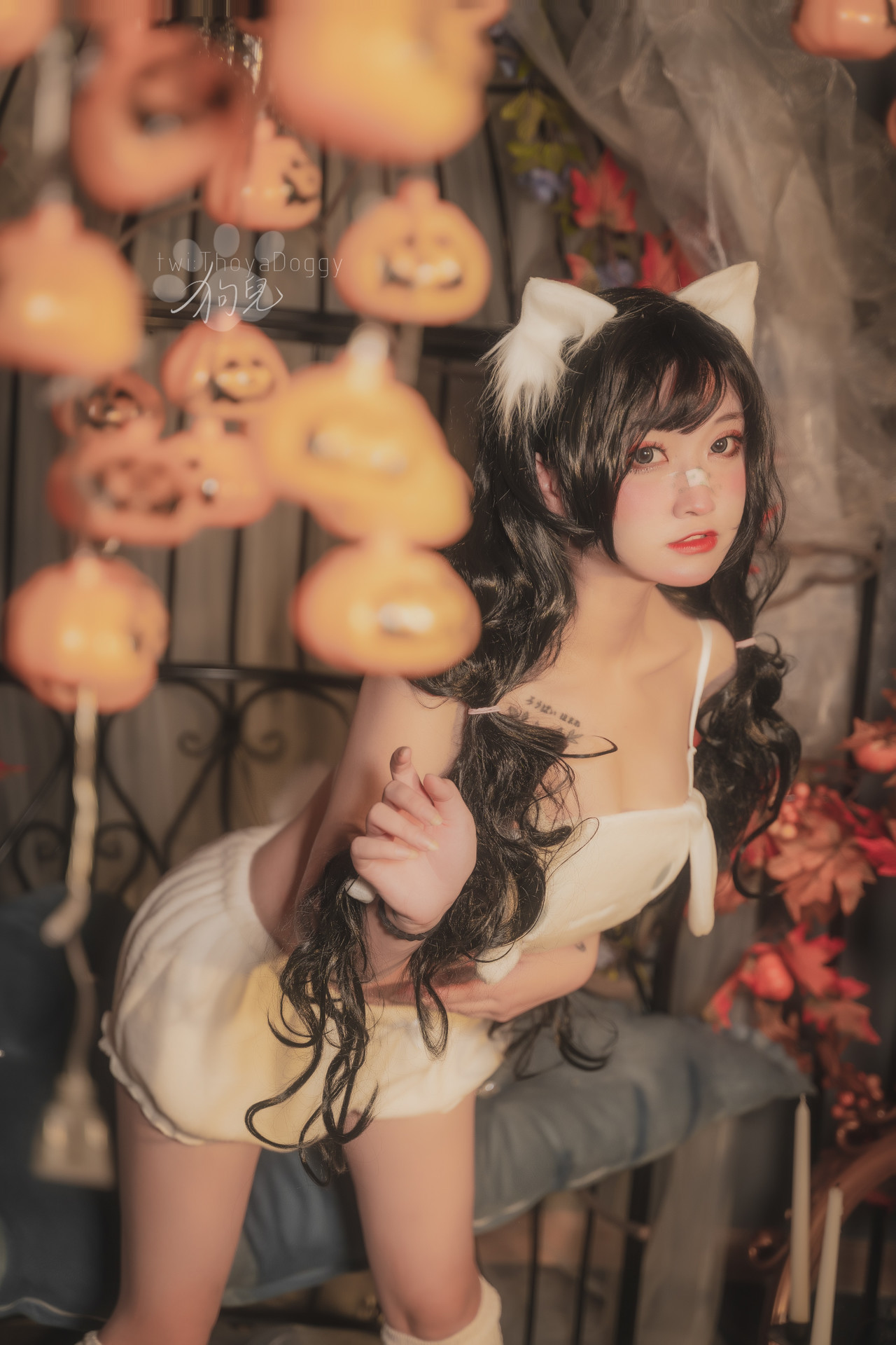 Cosplay 奇行家狗崽 玉桂狗睡衣 13