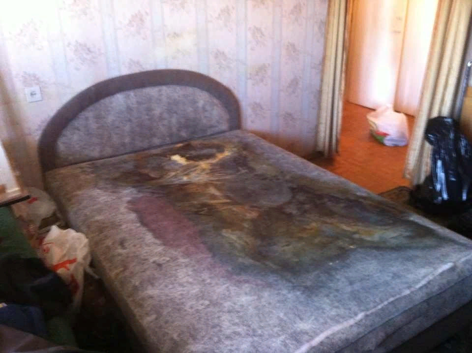 Кровать после умершего