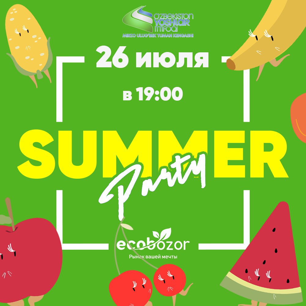 Рынок Ecobozor Chimgan – Telegram