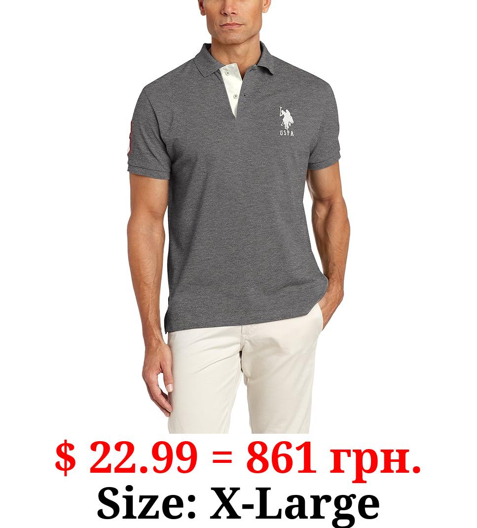 U.S. Polo Assn. Men's Short-Sleeve Polo Shirt with Applique