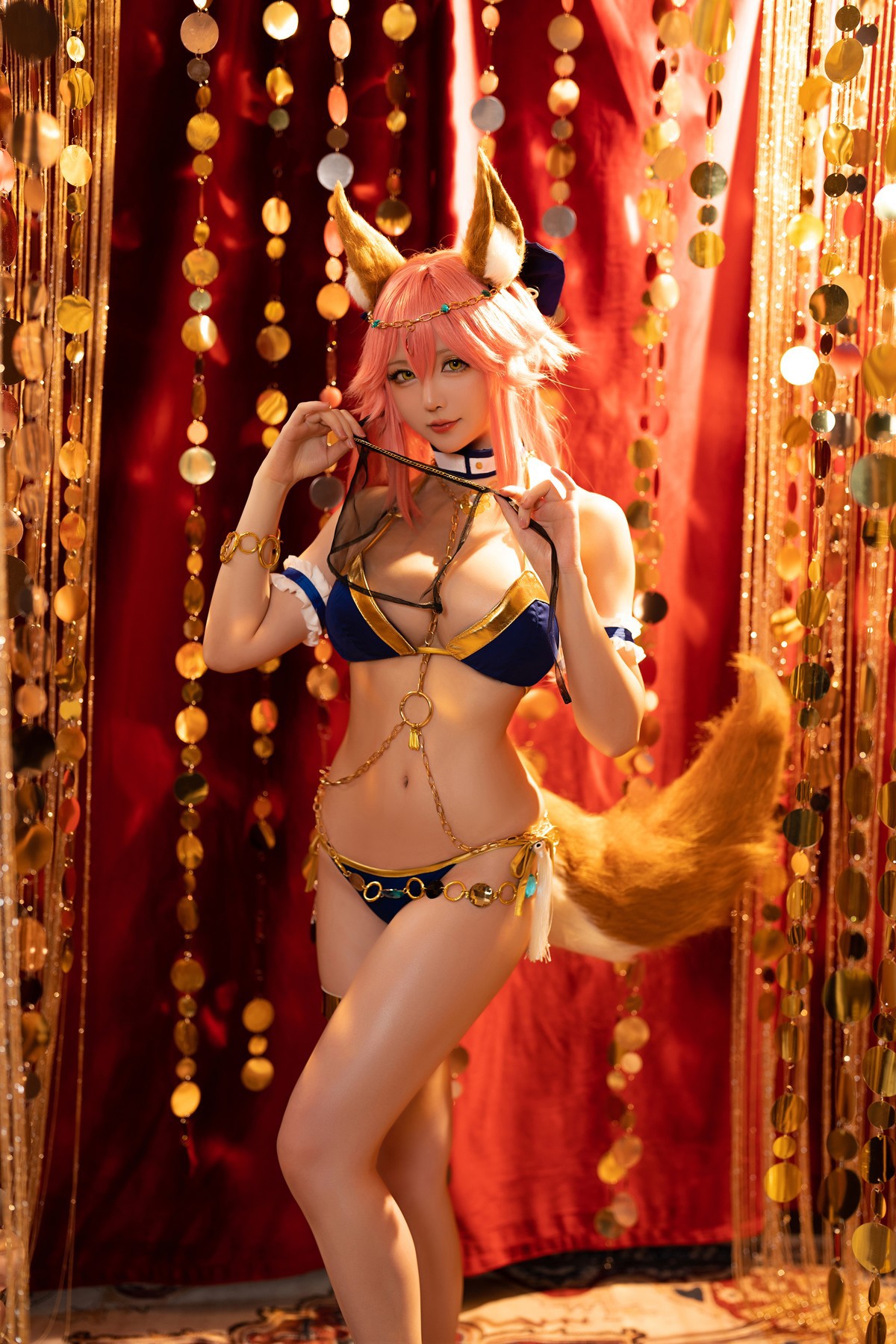 星之迟迟 Cosplay 玉藻前舞娘 5