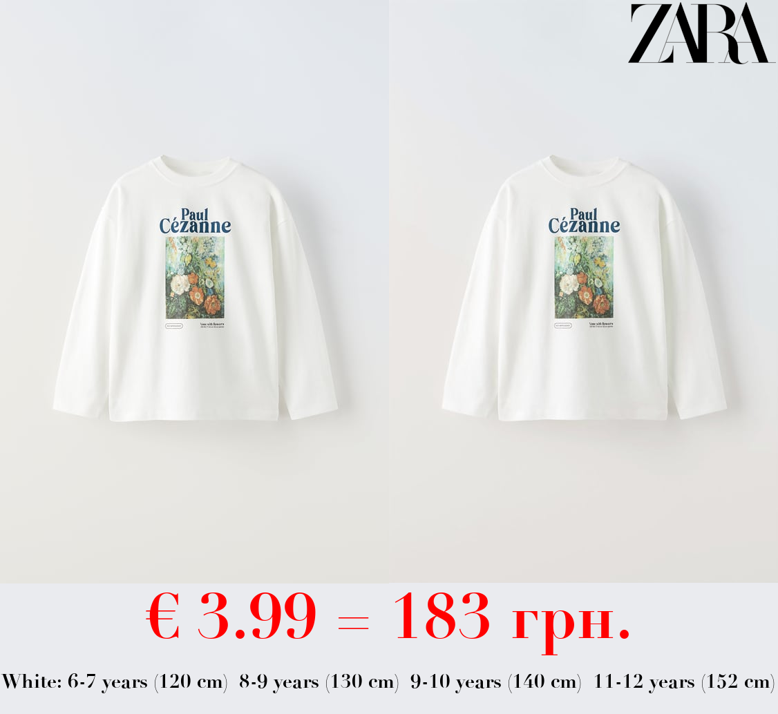 BOUQUET OF FLOWERS © PAUL CÉZANNE T-SHIRT