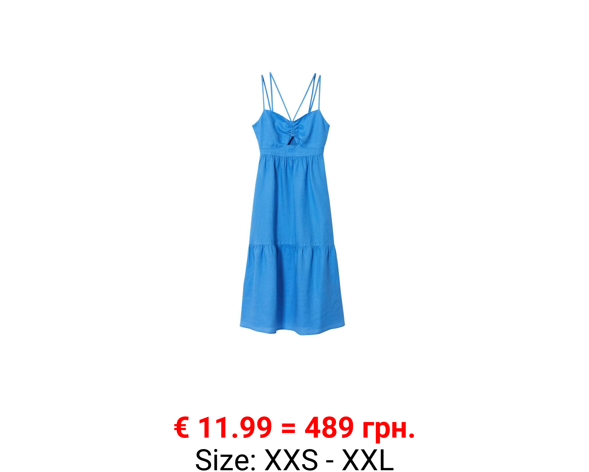Vestido 100% lino