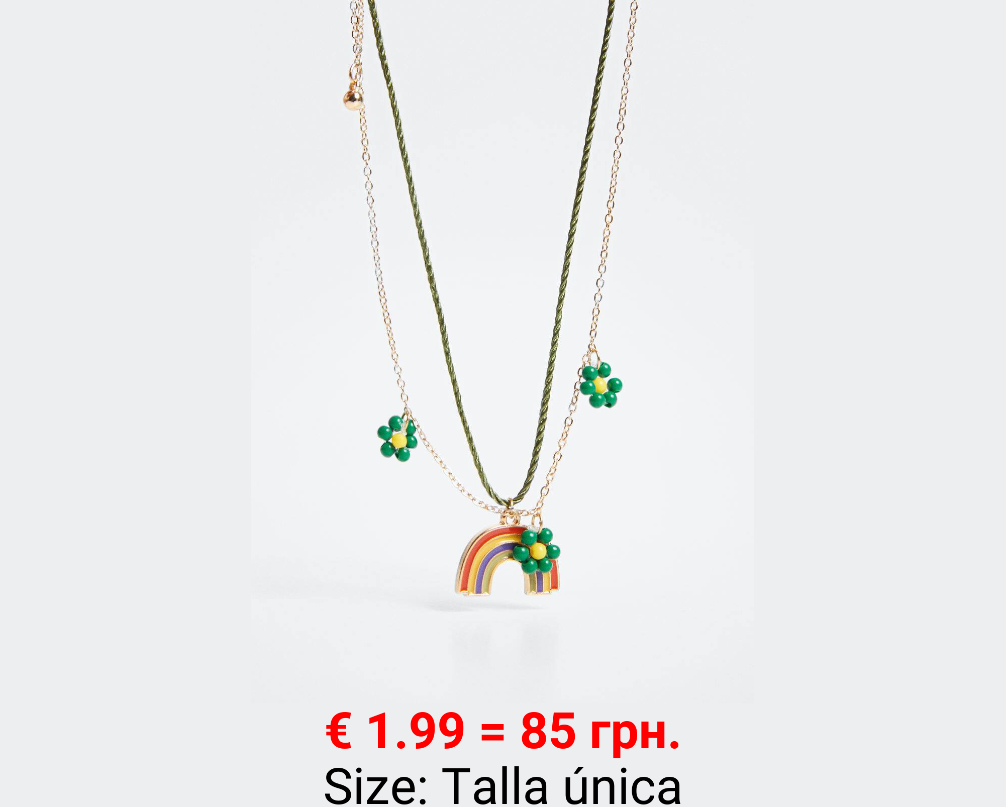 Pack 2 collares arcoíris