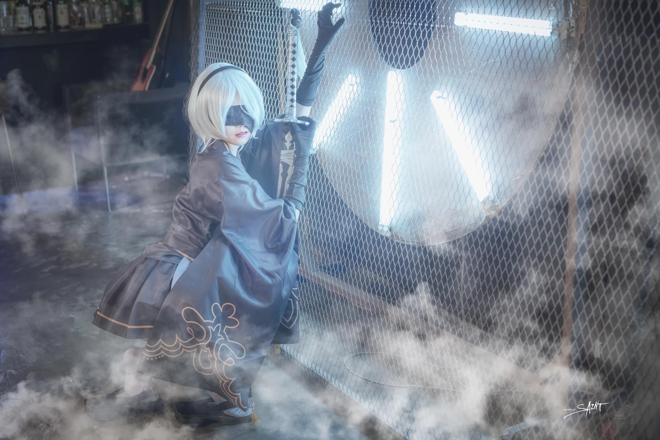 Yuna 유나, [SAINT Photolife] Nier Automata 2B 19