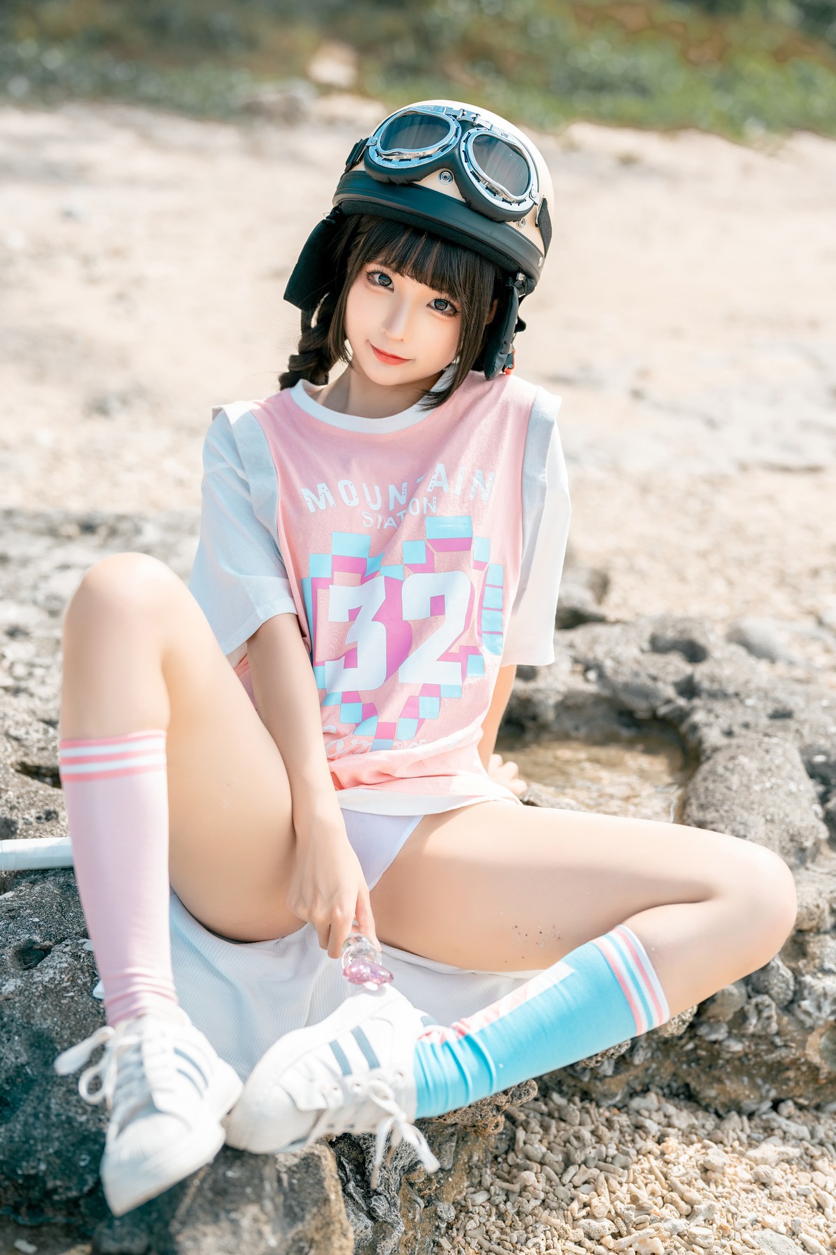 Cosplay 蠢沫沫 Chunmomo Electric Car Set.02 36