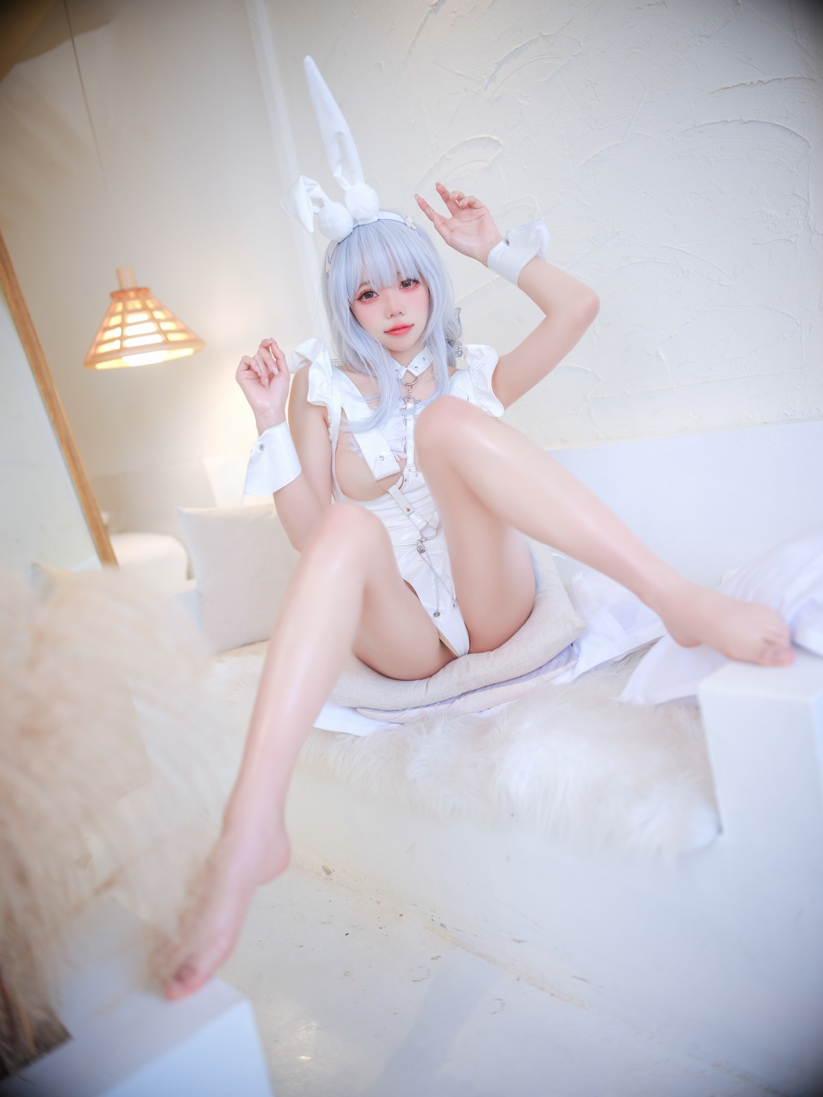 Cosplay 黏黏团子兔 恶毒兔女郎 12