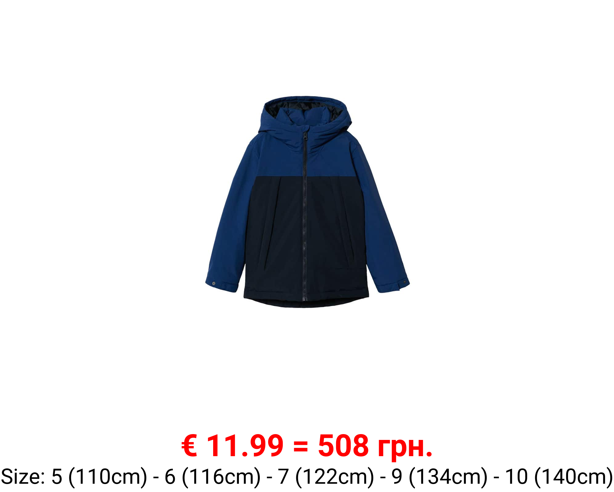 Anorak acolchado capucha