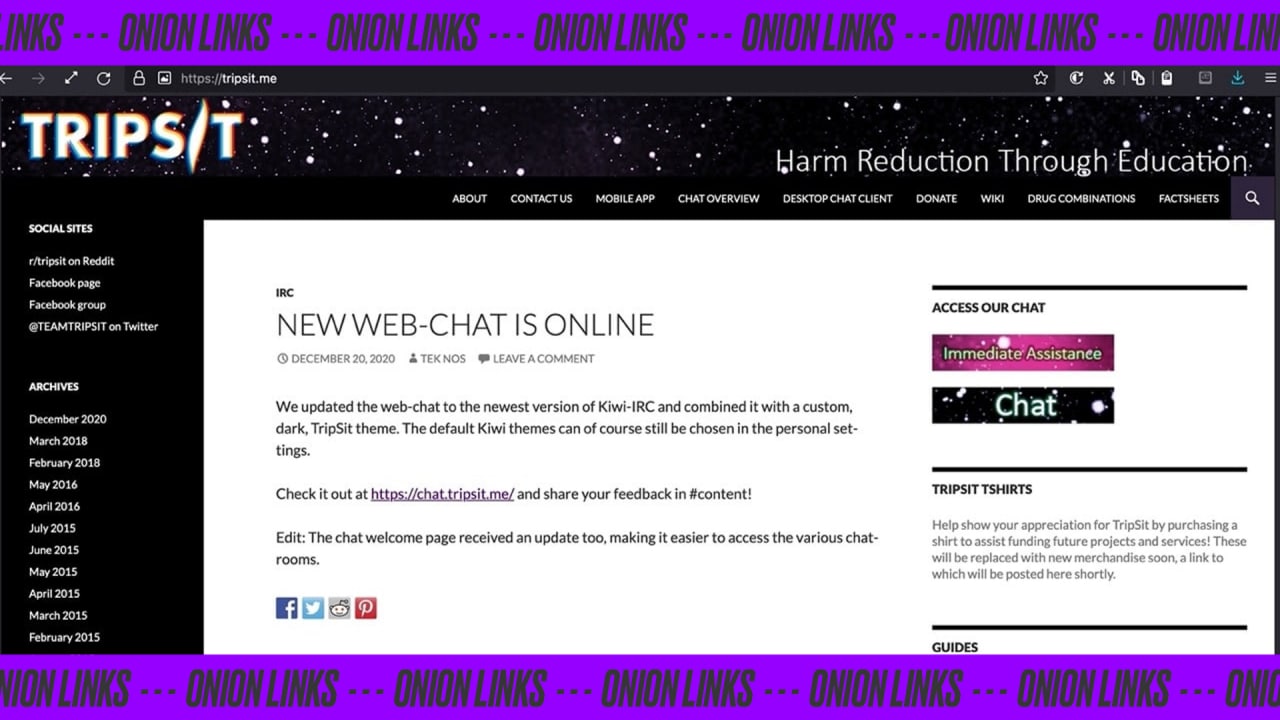 Onion links reddit