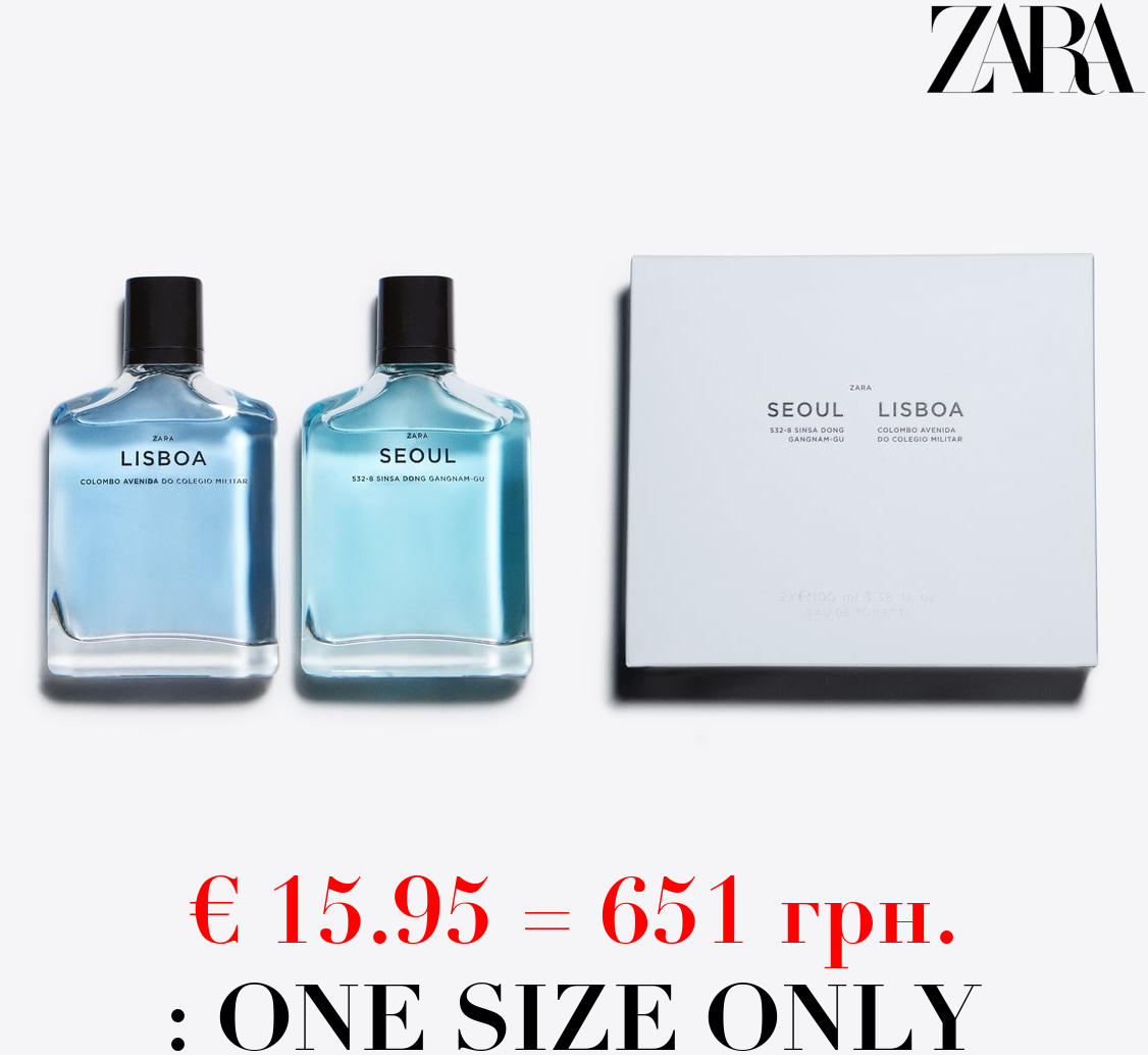 SEOUL 100 ML + LISBOA 100 ML