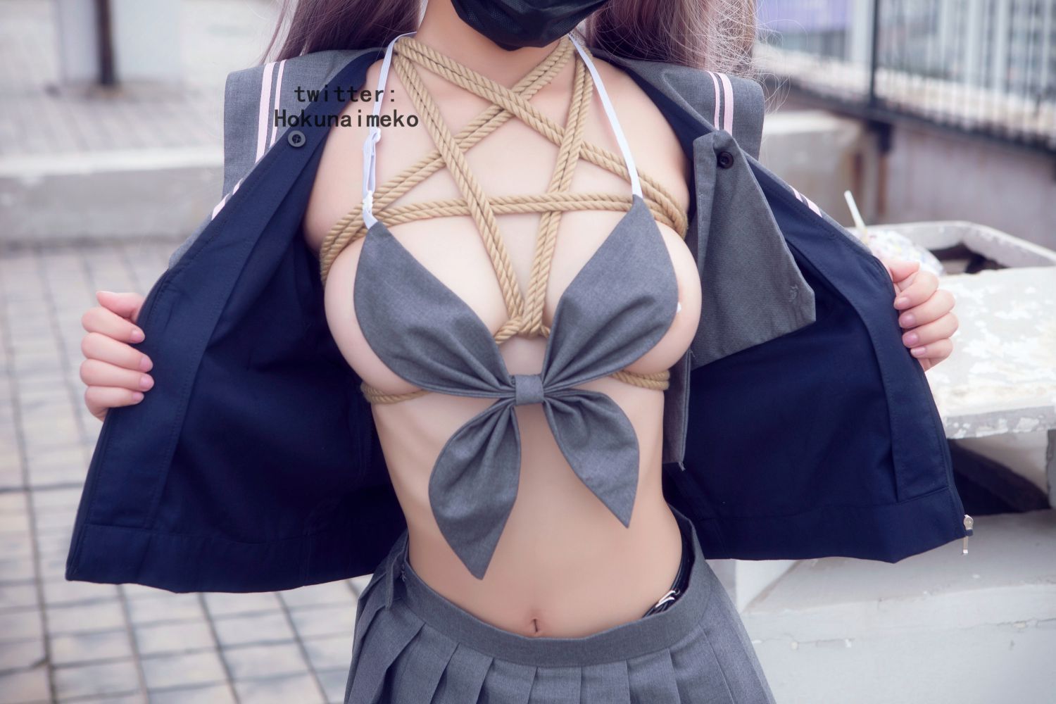 Hokunaimeko-NO10 裸露！死库水 JK[90P] 13