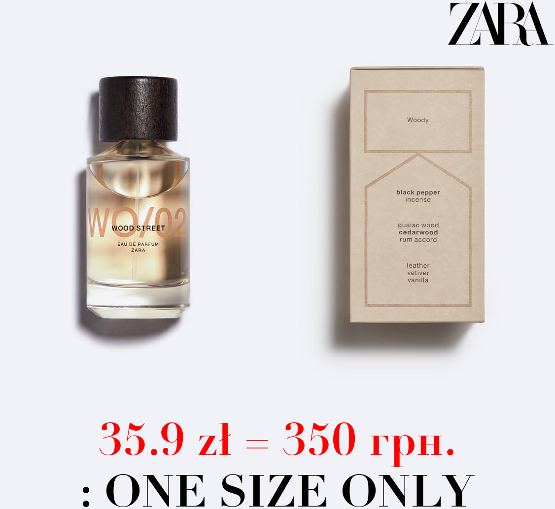 WO/02 WOOD STREET EDP 100ML / 3.38 oz