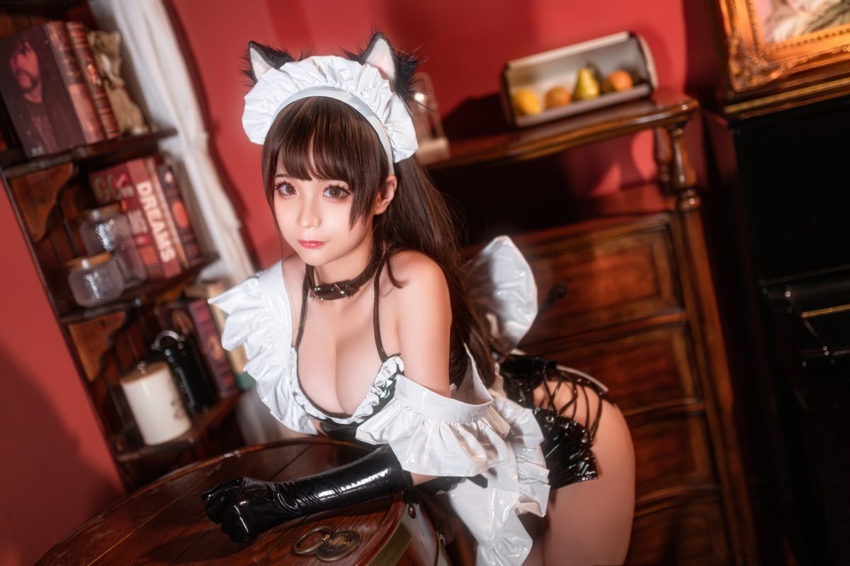 [Cos]蠢沫沫 - 漆皮女仆[40P] 16