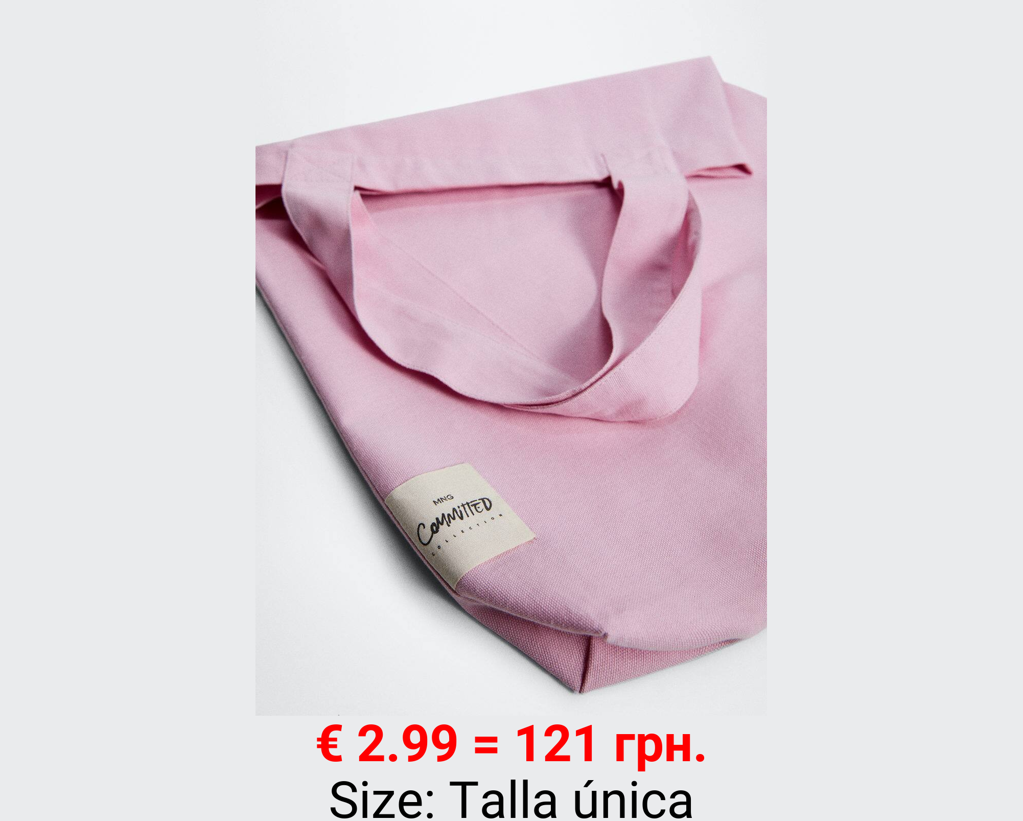 Bolso shopper algodón