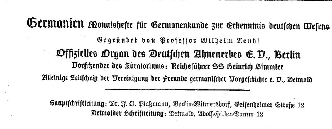 Ahnenerbe об Арконе и Ретре.