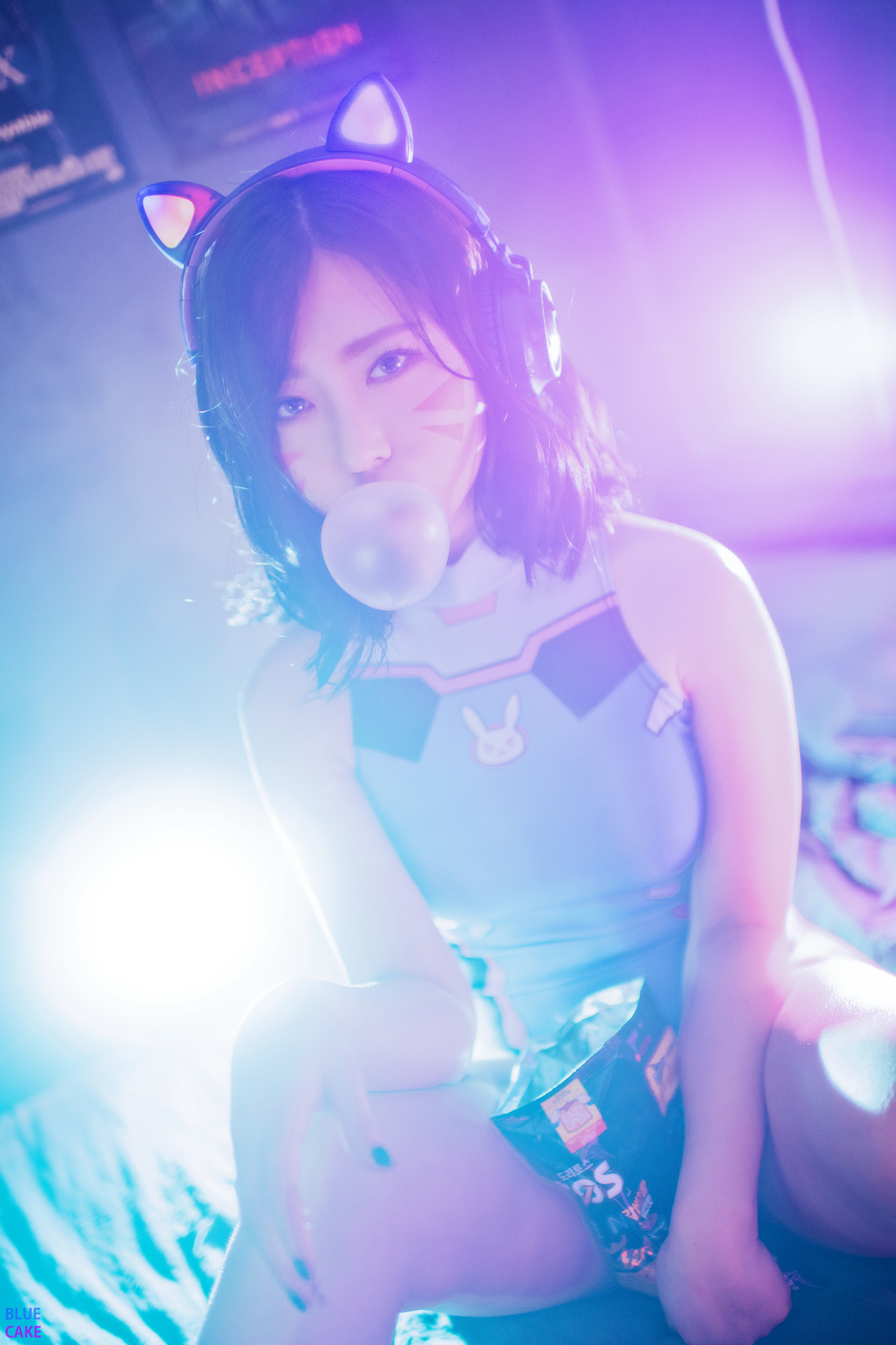 Luci 루시, [BLUECAKE] Hello I am D.Va Kim 80