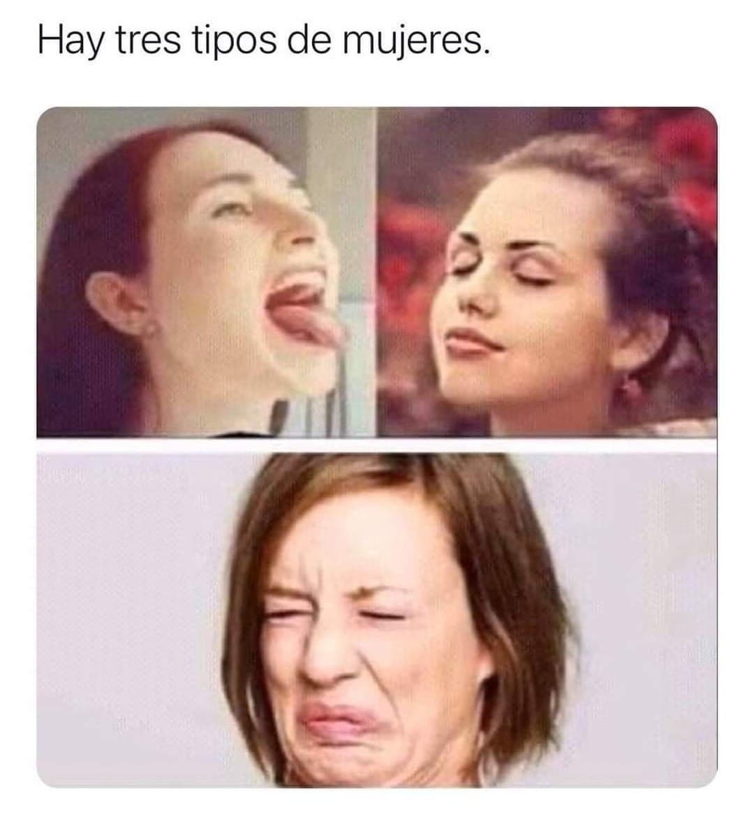 Tres tipos de mujeres
