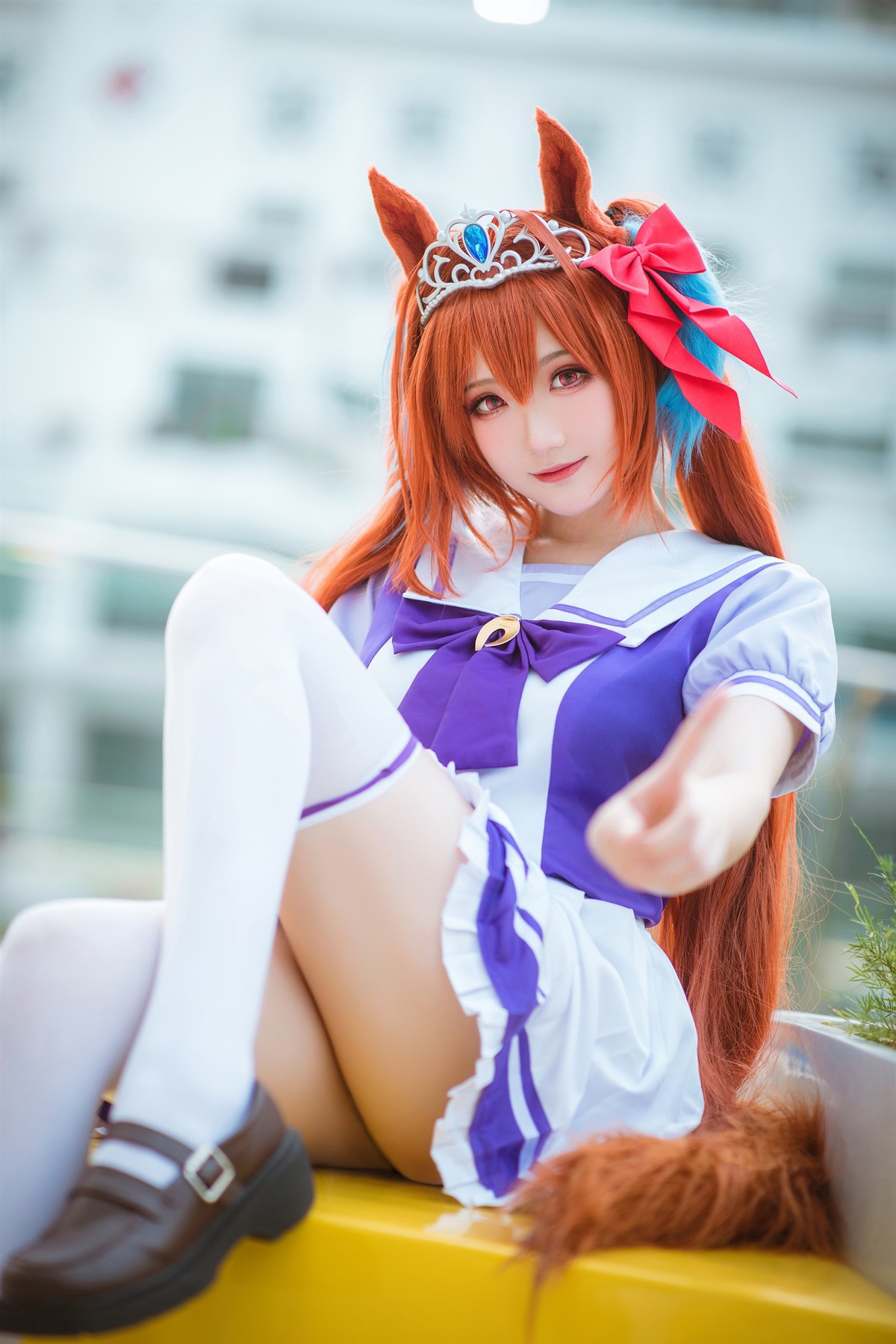 Cosplay 瓜希酱福利 赛马娘 大和赤骥 6