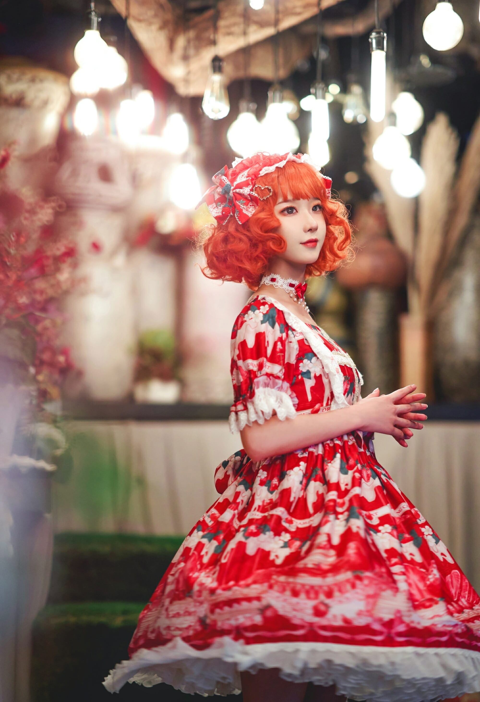 阿包也是兔娘-lolita红裙2 [28P] 13