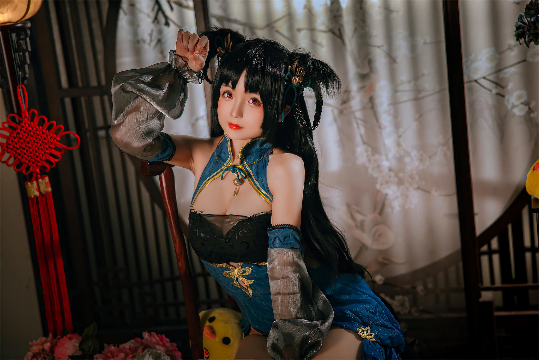 Cosplay Rinaijiao日奈娇 碧蓝航线 大潮旗袍 21