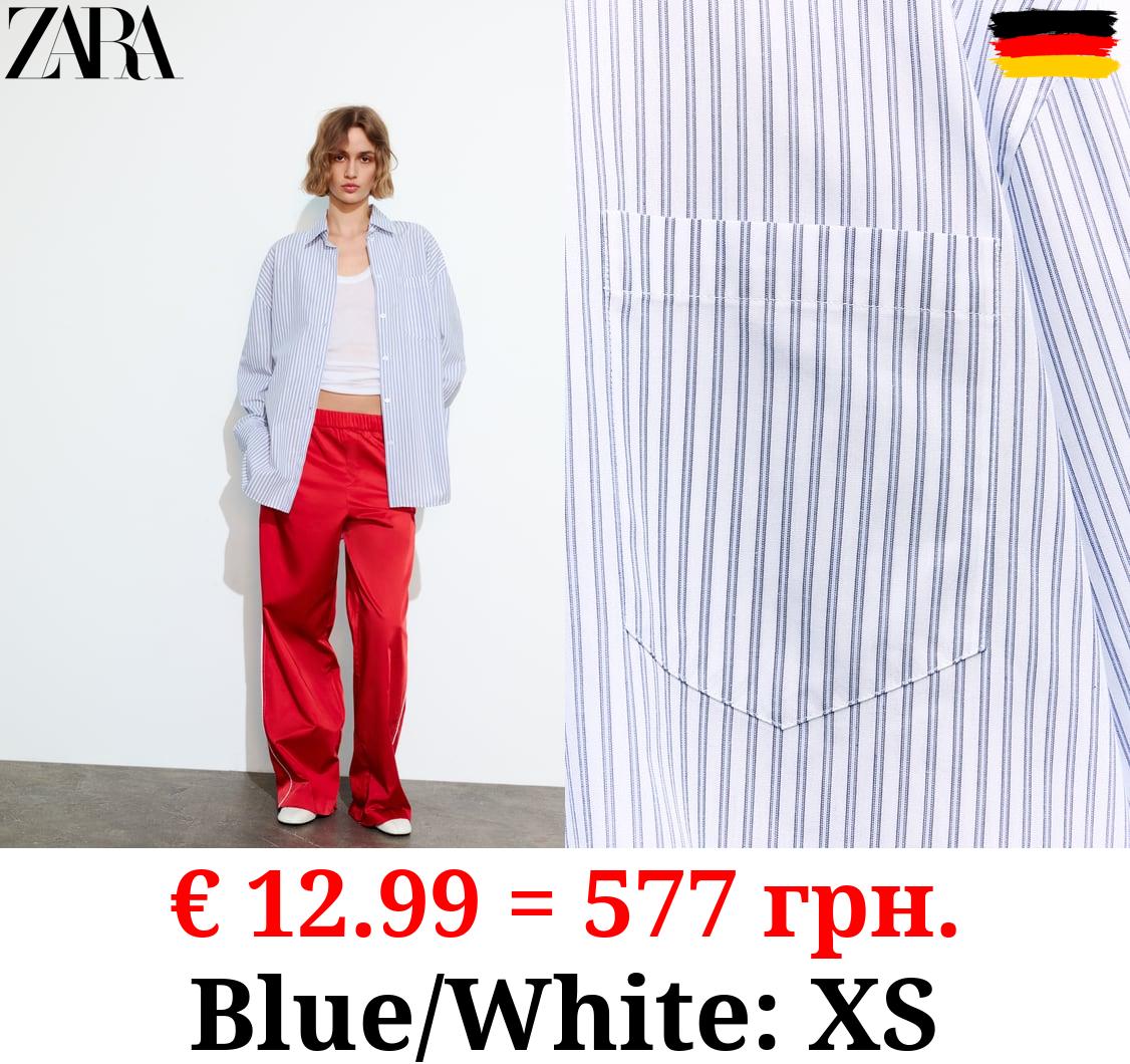 OVERSIZE GABARDINE SHIRT