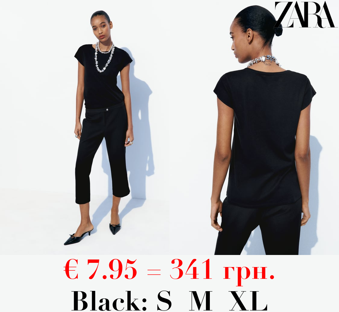 SHORT SLEEVE COTTON T-SHIRT