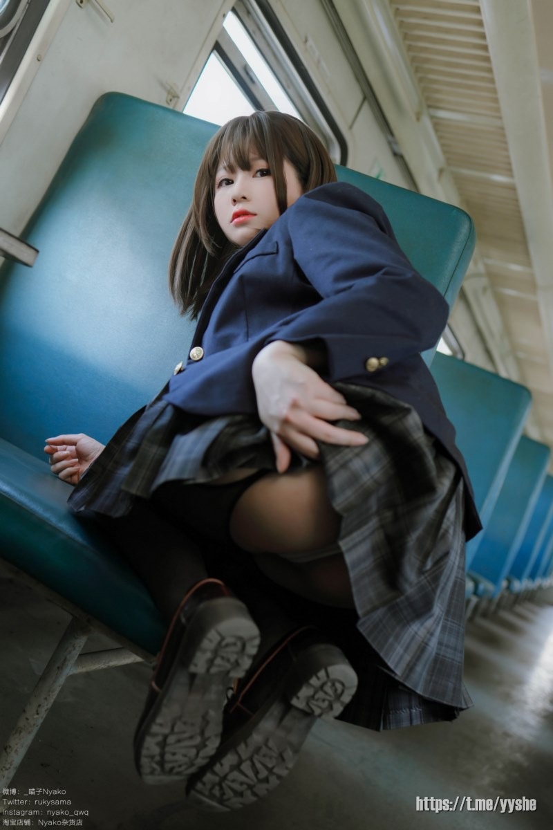 Nyako喵子 - 火车JK [80P+1V] 13
