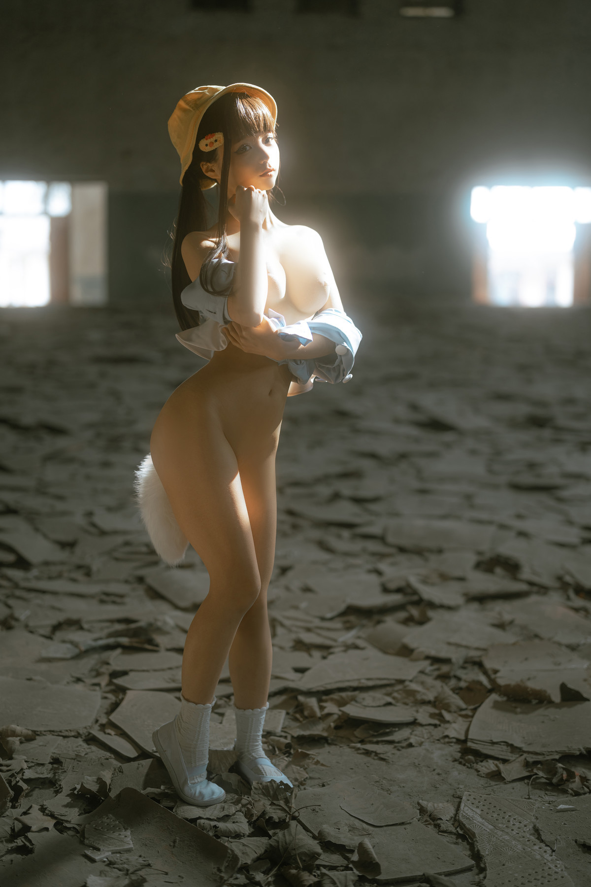 Cosplay 蠢沫沫 Chunmomo 小黄帽 绅士版 Set.01 73