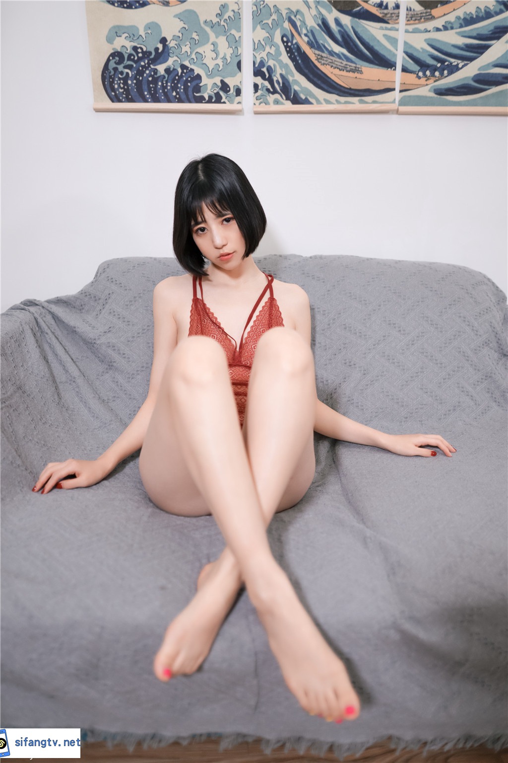 艾栗栗 - 情趣红  47P 18